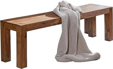 Dining Room Bench Solid Wood Sheesham 120cm
