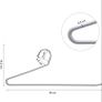 Brand New TOPBATHY 15Pcs Aluminum Hanger Image 5