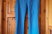 Blue polka dot Stehmann trousers