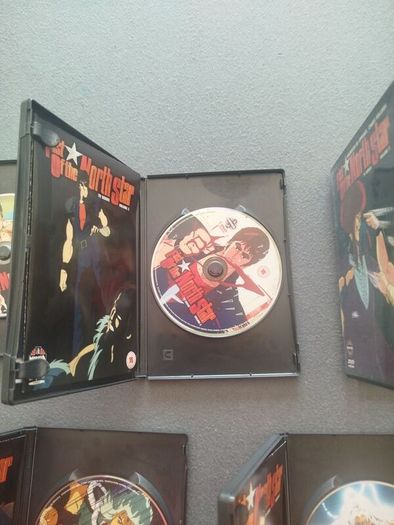 Fist of the North Star TV Series Volumes 1-6 & Ninja Scroll DVD Bundle - Classic Anime