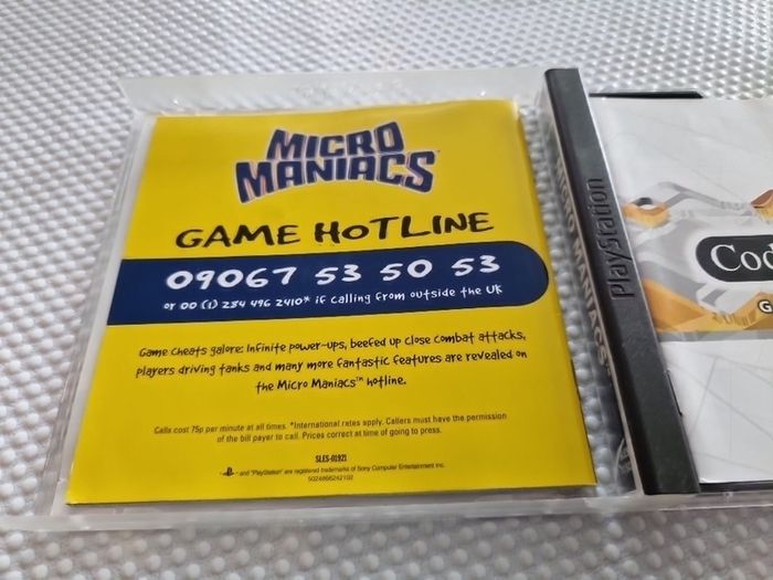 Micro Maniacs PlayStation1 Ps1 PlayStation2 Ps2 Games Original