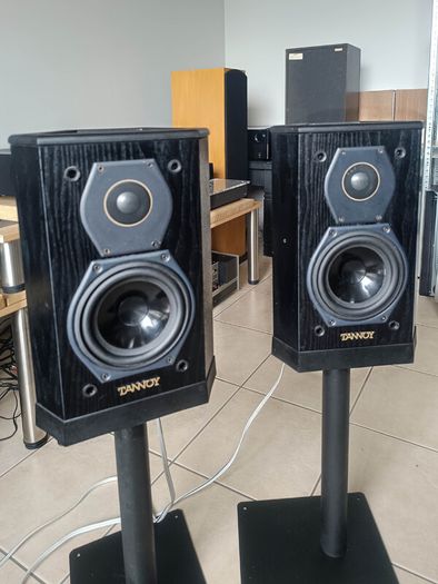 Tannoy 603 monitor stereo audio bookshelf speakers Hifi High End