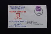 Great Britain : Association of Sussex Philatelic Societies - Summer Convention - Henfield 1968