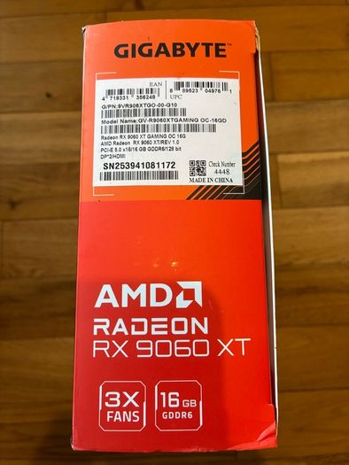 Gigabyte AMD Radeon RX 9060 XT 16GB Gaming OC