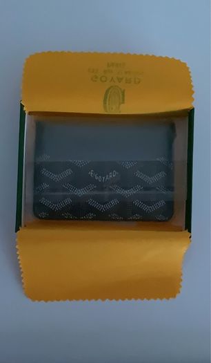 goyard wallet brand new with tags