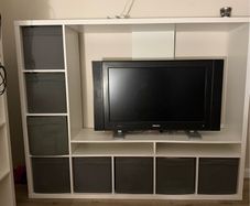 ikea kallax tv unit