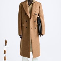 Zara wool coat , new, size M
