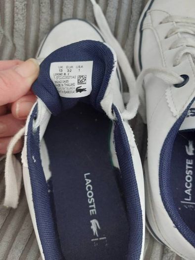 Lacoste kids trainers