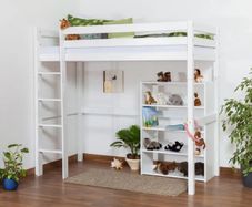 RRP EUR 485 | Children's Loft Bed | Solid Beech Wood