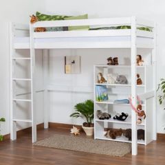 RRP EUR 485 | Children's Loft Bed | Solid Beech Wood