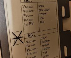 1.5 KV Inverter with 4x300w panel with inverter