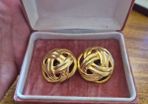 Vintage Golden Tone Earrings
