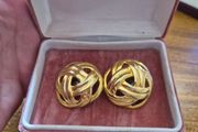 Vintage Golden Tone Earrings