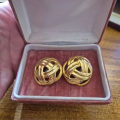 Vintage Golden Tone Earrings