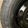 VW 15" steel spare wheel unused. Image 2