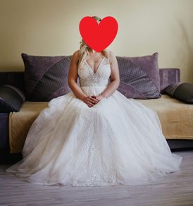 Stunning A-line Wedding Dress PRICE DROP
