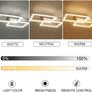 30W Led Ceiling Light Dimmable, Modern Ceiling Lamp 2 Built-in LED Boards with Remote Control, 3000K-6000K, Rejustable Wall Lamp, Flush Mount Ceiling Spots for Living Room Bedrooms Kitchen (FREE SHIPPING) Image 6