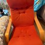 Ikea fabric armchair cushion chair seat Image 3