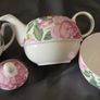 Newbridge Home Rose Collection bone china tea-for-one set and creamer Image 5