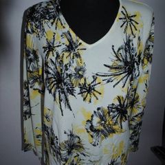 Madreperla top with beads size UK14/16 EU42/44 Postage included