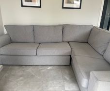 Grey corner suite