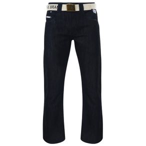 Kam Forge KBS 44R Black Indigo Jeans With Belt (Brand New & Unopened)