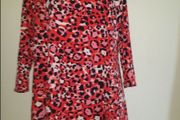 Brand new F&amp;F  mini leopard print flared dress  size UK16 EUR44 Postage included