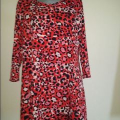 Brand new F&F  mini leopard print flared dress  size UK16 EUR44 Postage included
