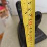 Antique Black Cast Iron Original Cast Iron Flat Iron / Door Stop / Bookend / Farmhouse Kitchen Image 6