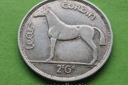 Ireland 1939 year Silver Half Crown.