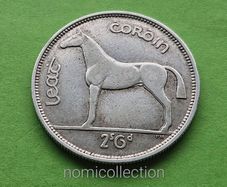 Ireland 1939 year Silver Half Crown.