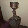 Antique Indian Enameled King Cobra and Lizards Candle Holder Image 7
