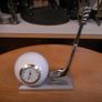 Desk clock golfball Image 2