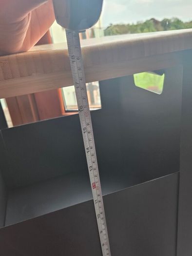 IKEA TROTTEN storage unit on castors with wooden top