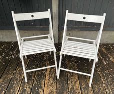 Ikea folding chairs
