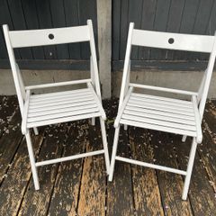 Ikea folding chairs
