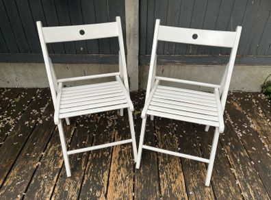 Ikea folding chairs