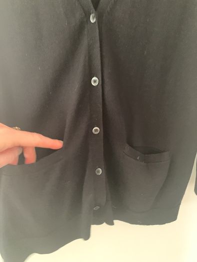 Pure new wool cardigan Uniqlo