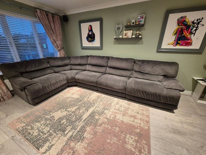 L shape sofa