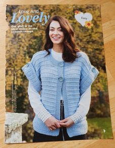 A Knitting Pattern - Cosy Gilet - E