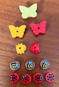 Lego Ladybirds, Butterflies and Bees