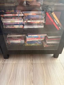 DVD Player and selection of DVDs