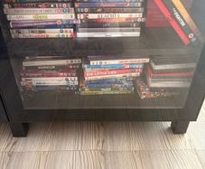 DVD Player and selection of DVDs