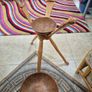 Vintage side bowl table Image 5