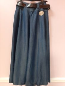 new soft denim skirt marks & spencer tag attached
