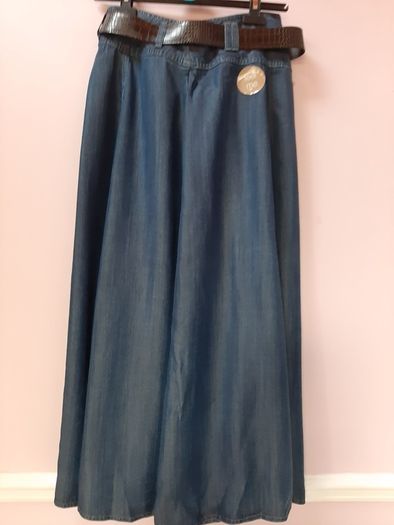 new soft denim skirt marks & spencer tag attached