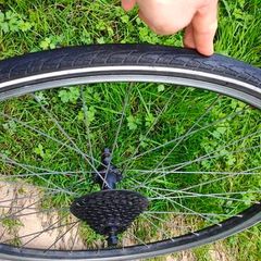 back wheel 28 inches