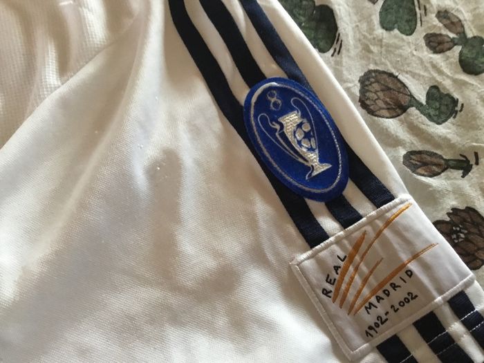 Real Madrid Centenary Champions League Jersey 2002/03 season
