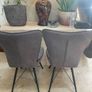 2 x Very Classy Sturdy Kitchen Dining Chairs - Can Deliver Image 2