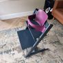 Stokke Tripp Trapp High Chair with Baby and Toddler Inserts Image 5